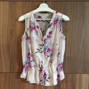 Floral LOFT blouse